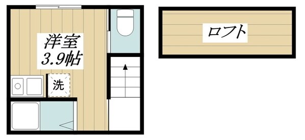 コンフォートテラス三鷹の物件間取画像